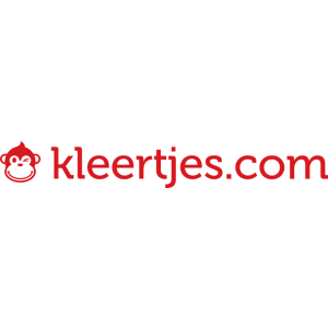 Kleertjes.com logo vandaag besteld, morgen in huis