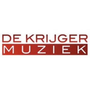 De Krijger Muziek logo vandaag besteld, morgen in huis