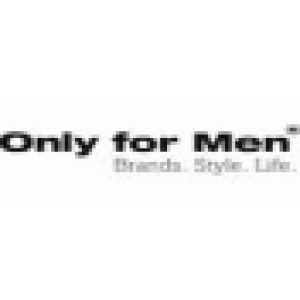 Only for Men logo vandaag besteld, morgen in huis